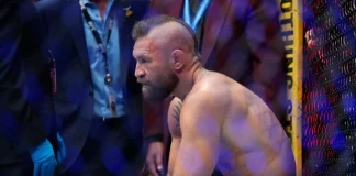 Conor McGregor sufre grave lesión de rodilla y pierde ante Holloway en su regreso a la UFC 329