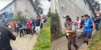 Rayo azota fiesta patronal en Toluca; reportan al menos 7 lesionados