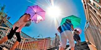 Llega la canícula con lluvia y calor