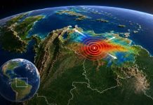 NASA muestra desplazamiento de la tierra tras terremotos en Venezuela; mapa revela cambios del suelo