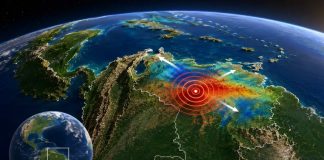 NASA muestra desplazamiento de la tierra tras terremotos en Venezuela; mapa revela cambios del suelo