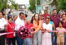 Beneficia Carmen Lilia Canturosas a familias de diferentes sectores de Nuevo Laredo con obras de infraestructura vial