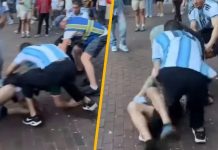 Indignación en redes: Mexicano es golpeado por aficionados de Argentina | VIDEO