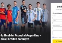 Argentinos reúnen más de 69 mil firmas para anular el título de España y repetir la Final del Mundial 2026