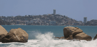 Alertan por Mar de fondo en Guerrero; oleaje podría alcanzar hasta 2.7 metros