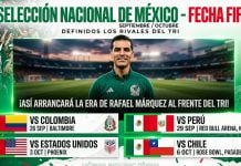México tiene rivales definidos para las Fecha FIFA de septiembre y octubre 2026