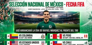 México tiene rivales definidos para las Fecha FIFA de septiembre y octubre 2026