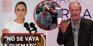 ‘No se vaya a quemar’… Sheinbaum a Vicente Fox por defensa de Ruffo Apple