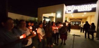 Comunidad escolar despide a Dafne en Tamaulipas