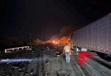 Trágico choque en carretera Victoria-Matamoros deja un muerto y un herido
