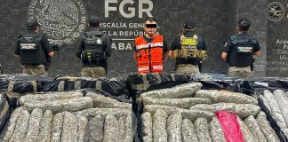 Cae hombre con tonelada de droga oculta en huacales en Tabasco