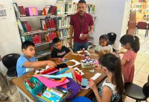 Niñas, niños y adolescentes disfrutan vacaciones con actividades gratuitas en las bibliotecas de Nuevo Laredo