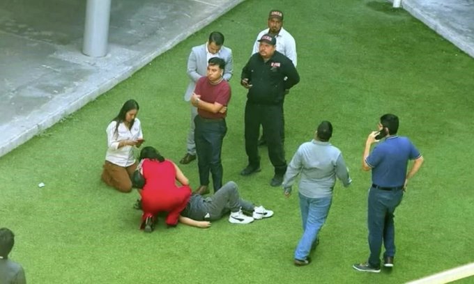 Cae alumno de un tercer piso en universidad de Tamaulipas