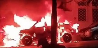 Ataques incendiarios dejan 5 autos quemados en Tabasco