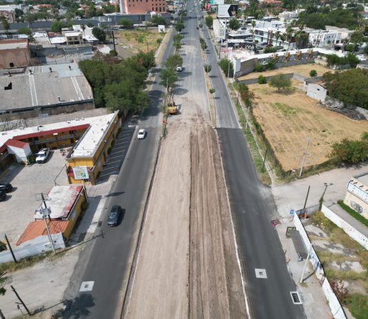 Avanzan trabajos de modernización en avenida Reforma; gobierno municipal mantiene el ritmo de las obras prioritarias