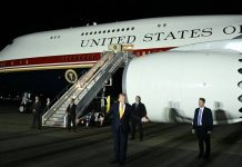Operativo secreto para proteger a Trump: habría cambiado de avión por amenaza iraní