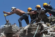Colombia enfrenta su tercer día de emergencia tras sismo, con 265 muertos y 11 mil viviendas destruidas
