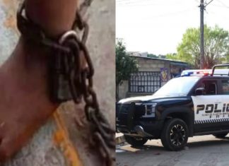 Rescatan a niño por maltrato infantil en Chiapas; era encadenado por sus familiares por ser “hiperactivo”