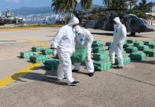 Asegura la Marina 1.9 toneladas de cocaína cerca de Guerrero