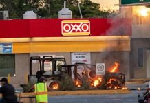 Incendian unidades policiales por accidente fatal en Veracruz