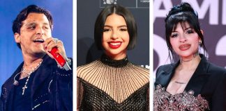 Ángela Aguilar, Christian Nodal y Cazzu podrían encontrarse en Premios Juventud