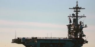 Portaaviones USS George Washington de Estados Unidos llega a Medio Oriente