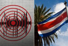 Sismo de 5.4 grados y réplica de 4.8 sacuden Costa Rica este lunes