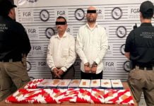 Decomisan 10 kilos de fentanilo y 8 de heroína ocultos en autobús en Hermosillo, Sonora