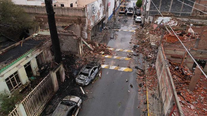 Ataque explosión Zacatecas