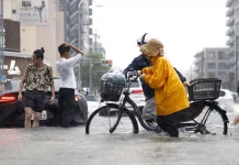 Japón bajo el agua: precipitaciones históricas y alerta máxima por inundaciones en Nagoya