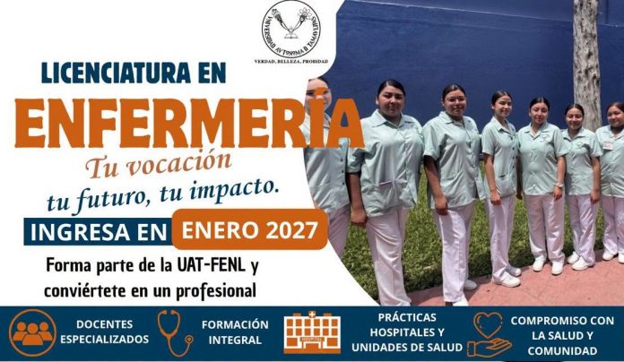 Facultad de Enfermería de Nuevo Laredo abre proceso de inscripción