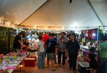 Plaza de la Mujer se llena de familias con el bazar Fiestas Patrias