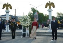 Encabeza Carmen Lilia Canturosas conmemoración de la gesta heroica de los Niños Héroes