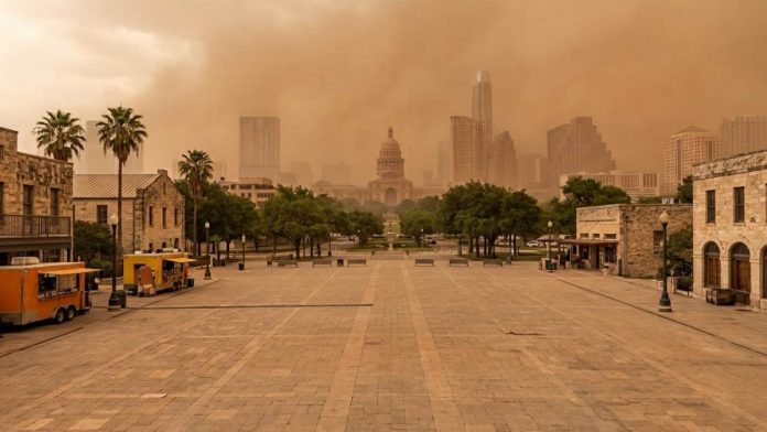 Polvo del Sahara cubrirá parte de Texas durante la Semana de la Herencia Hispana