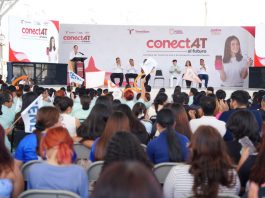 Carmen Lilia marca precedente en Tamaulipas con Conéctat: conectividad móvil gratuita para 10 mil universitarios