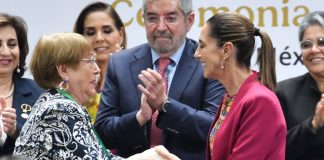 México reconoce a Michelle Bachelet tras retirar su candidatura para dirigir la ONU