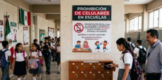 Restricción de celulares en primarias y secundarias entra en vigor el 3 de noviembre; aplica también en el recreo