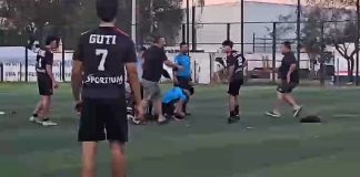 Jóvenes golpean a árbitro durante partido en Monterrey; pide justicia | VIDEO