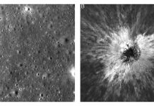 NASA descubre en la Luna un cráter recién formado más grande que el Coliseo Romano
