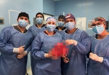 Un reto médico: especialistas del ISSSTE lograron extirpar un tumor de 4 kilos a paciente de Baja California Sur