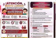 Realizarán campaña gratuita de registro oportuno en Nuevo Laredo