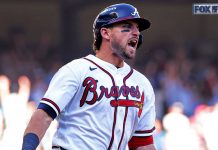 Se llevan los Bravos el juego 1 con cuadrangular de Riley