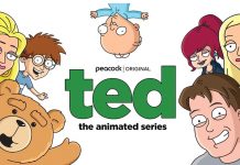 Mark Wahlberg y Ted se reencuentran en el primer vistazo a la serie animada de Peacock
