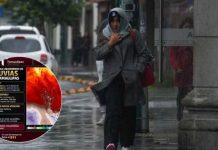 Primer frente frío de la temporada en Tamaulipas provocará incremento en lluvias intensas