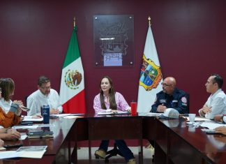 Se preparan autoridades ante pronóstico de fuertes lluvias en Nuevo Laredo