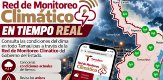 ¿Vas a salir? Así puedes revisar el clima de Tamaulipas en tiempo real
