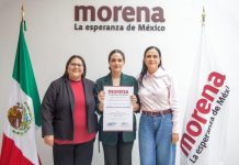 Morena define a Andrea Chávez como coordinadora municipal en Ciudad Juárez