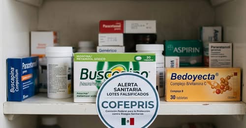 Cofepris emite alerta sanitaria para 3 medicamentos, entre ellos ADerogyl