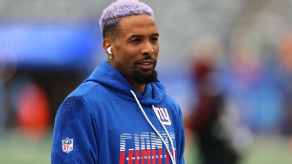Odell Beckham Jr. firma con escuadra de prácticas de Vikings