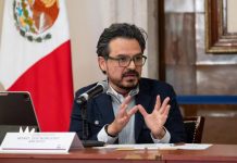 Zoé Robledo anuncia instalación de mesa de trabajo con trabajadores del IMSS